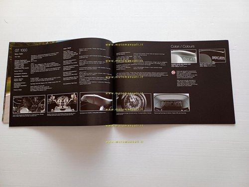 Ducati modelli SportClassic 2009 depliant italiano inglese originale