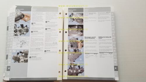 DUCATI Monster 1000 2003 manuale officina Italiano ENGLISH WORKSHOP MANUAL