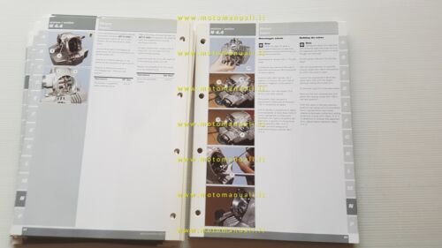 DUCATI Monster 1000 2003 manuale officina Italiano ENGLISH WORKSHOP MANUAL