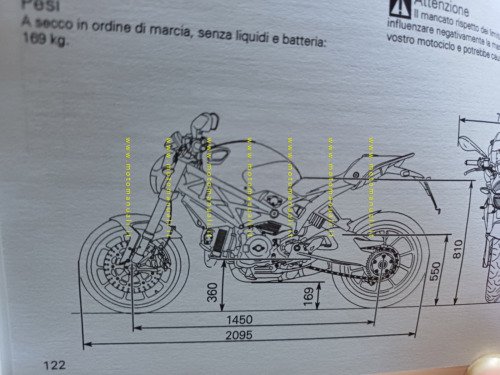 Ducati Monster 1100 EVO ABS 2011 manuale uso manutenzione originale