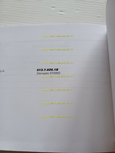 Ducati Monster 400 2002 manuale uso testo Giapponese 400 2002