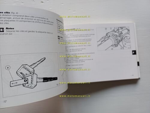 Ducati Monster 600 - 750 - 900 2000 manuale uso …