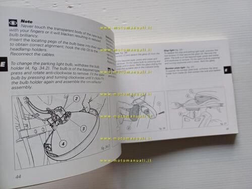 Ducati Monster 600 - 750 - 900 2000 manuale uso …