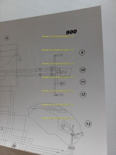Ducati Monster 600 - 750 - 900 2000 manuale uso …
