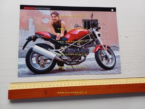 Ducati Monster 600 1999 depliant francese originale