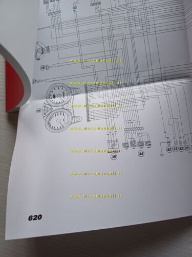 Ducati Monster 620 2002 manuale uso libretto istruzioni originale testo …