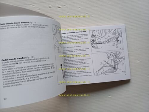 Ducati Monster 620 2002 manuale uso libretto istruzioni originale testo …