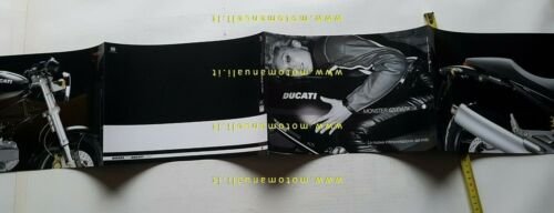 Ducati Monster 620 Dark i.e. depliant originale italiano brochure
