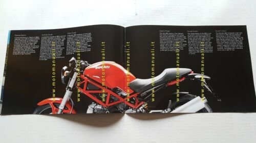 Ducati MONSTER 695 2008 depliant originale brochure