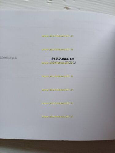Ducati Monster 800 2002 manuale uso libretto istruzioni originale testo …