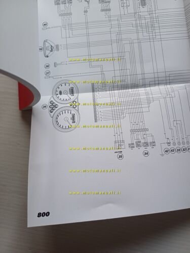 Ducati Monster 800 2002 manuale uso libretto istruzioni originale testo …