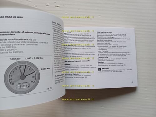 Ducati Monster 800 2002 manuale uso libretto istruzioni originale testo …