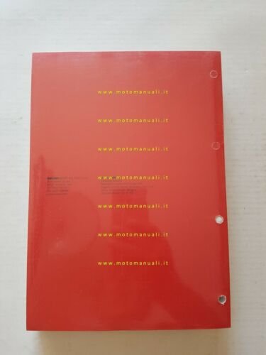 DUCATI MONSTER 800 2003 manuale officina ITALIANO INGLESE WORKSHOP MANUAL