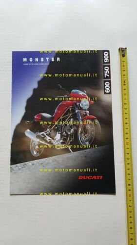 Ducati MONSTER 900 750 600 1994-95 depliant originale brochure