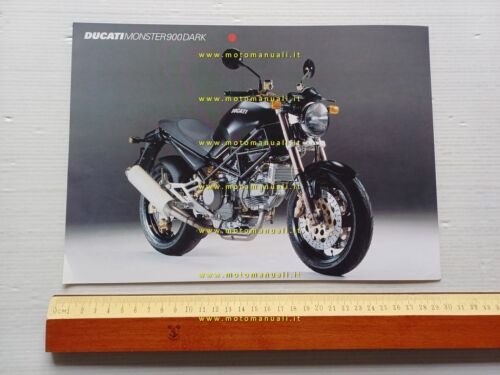 Ducati Monster 900 Dark 1999 depliant italiano originale
