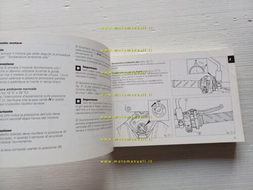 Ducati Monster modelli 2000 manuale uso manutenzione libretto originale italiano