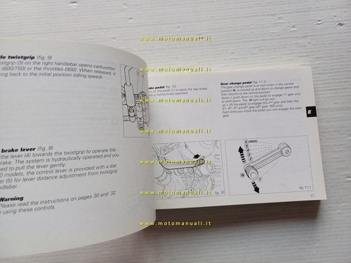 Ducati Monster modelli 2000 manuale uso manutenzione libretto originale italiano