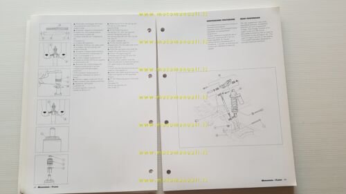 DUCATI Monster S4 2001 manuale officina originale Italiano English