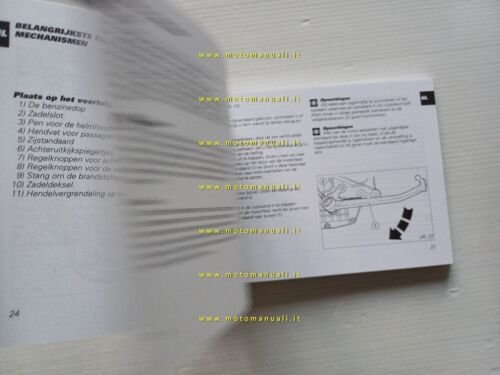 Ducati Monster S4 2002-3 manuale uso libretto istruzioni testo Francese …