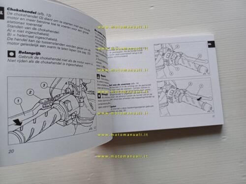 Ducati Monster S4 2002-3 manuale uso libretto istruzioni testo Francese …