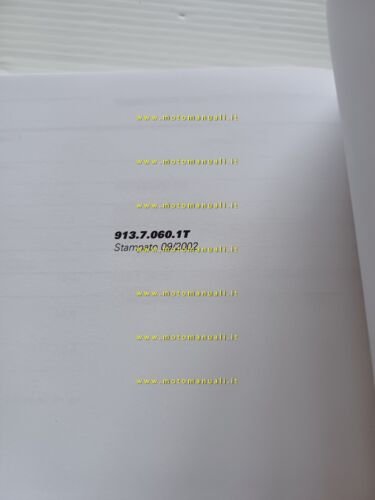 Ducati Monster S4 2002-3 manuale uso libretto istruzioni testo Francese …
