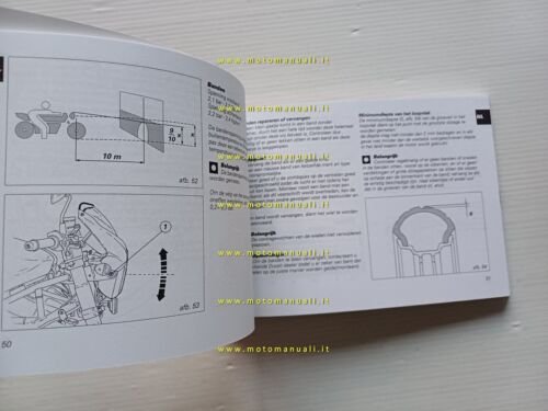 Ducati Monster S4 2002-3 manuale uso libretto istruzioni testo Francese …