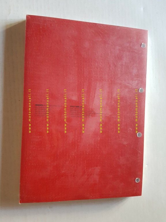 DUCATI Multistrada 1000 DS agg. 2005 manuale officina German French …