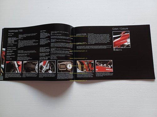 Ducati Multistrada 1100 - 1100 S 2007 depliant originale