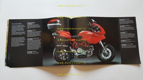 Ducati Multistrada 1100 - 1100 S 2008 depliant italiano inglese …