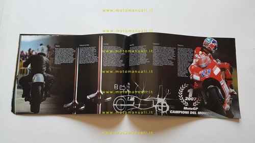 Ducati Multistrada 1100 - 1100 S 2008 depliant italiano inglese …