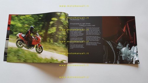 Ducati Multistrada 1100 - 1100 S 2008 depliant italiano inglese …