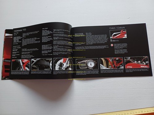 Ducati Multistrada 1100 - 1100 S 2009 depliant originale