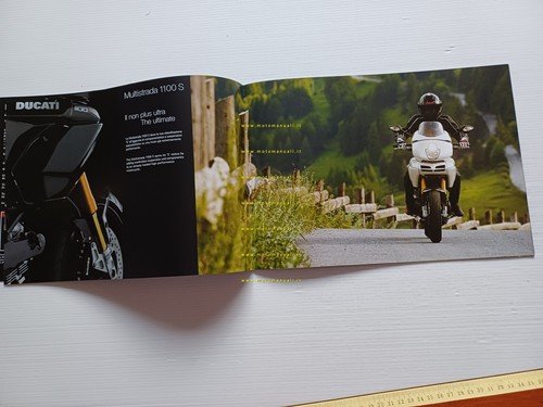 Ducati Multistrada 1100 - 1100 S 2009 depliant originale