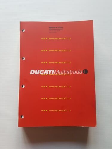 Ducati Multistrada 2004 manuale officina italiano originale