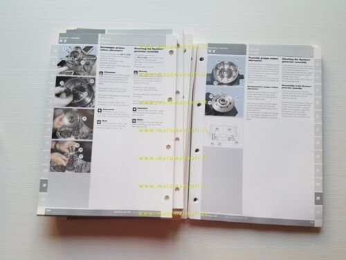 Ducati Multistrada 2006 manuale officina italiano originale