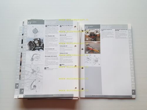 Ducati Multistrada 2006 manuale officina italiano originale