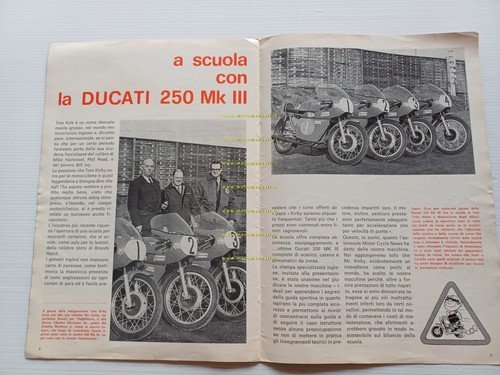 Ducati Notiziario n. 2 1970 originale - Scrambler 50 - …