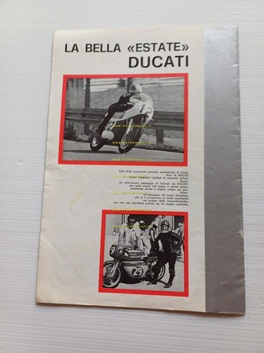 Ducati Notiziario n. 3 1970 originale
