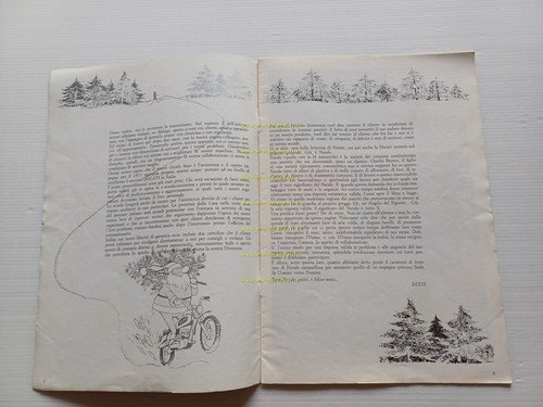 Ducati Notiziario n. 3 1970 originale