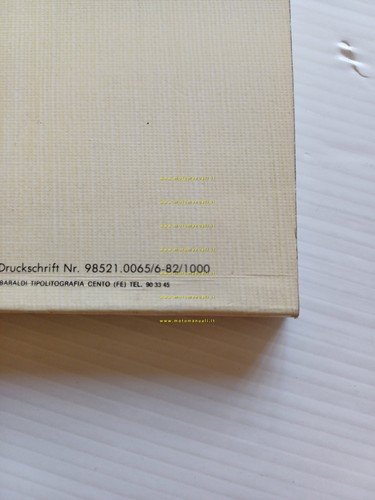 Ducati Pantah 350 XL 1982 manuale uso manutenzione libretto originale