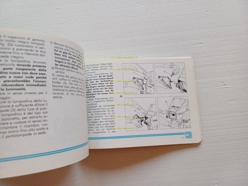 Ducati Pantah 350 XL 1982 manuale uso manutenzione libretto originale