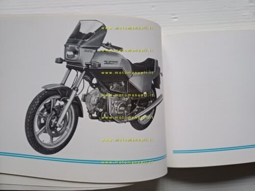 Ducati Pantah 350 XL 1982 manuale uso manutenzione originale owner's …