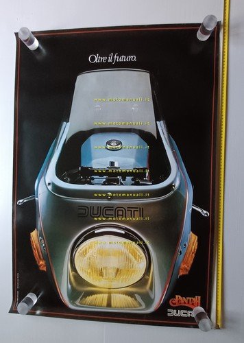 Ducati Pantah 500 1979 poster manifesto per concessionari originale
