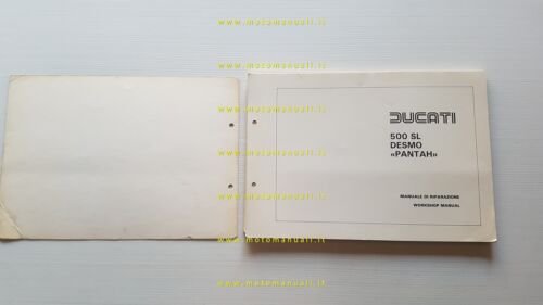 DUCATI Pantah 500 SL 1979 manuale officina originale