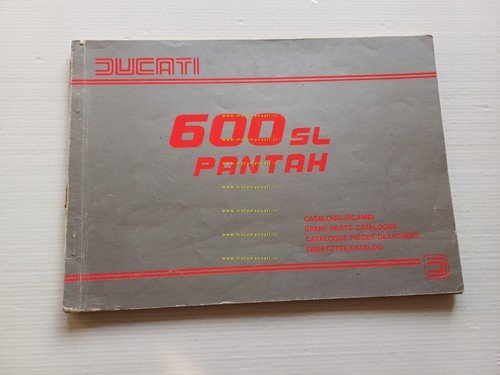 Ducati Pantah 600 SL 1981 catalogo ricambi originale
