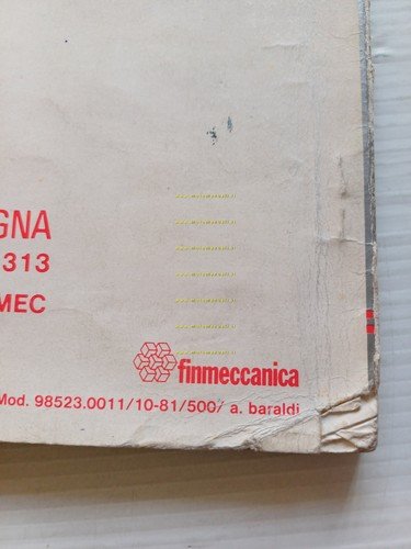 Ducati Pantah 600 SL 1981 catalogo ricambi originale