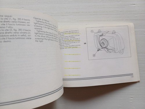 Ducati PASO 906 1988-89 manuale uso manutenzione libretto istruzioni originale