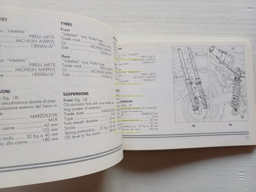 Ducati PASO 906 1988-89 manuale uso manutenzione libretto istruzioni originale