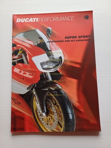 Ducati Performance catalogo parti speciali Accessori Supersport 2000 originale