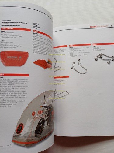 Ducati Performance catalogo parti speciali Accessori Supersport 2000 originale